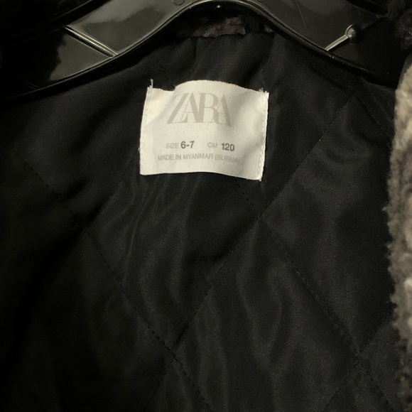 Zara Jacket Coat boy or girl size 6-7 - Picture 3 of 4